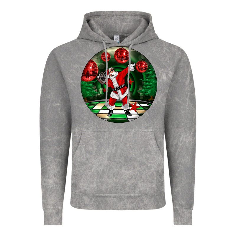 Dancing Santa Vintage Hoodie by FaDigitalArtStudio | Teevron