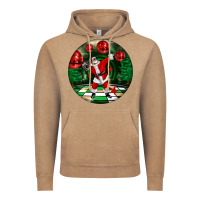 Vintage Coffee Dancing santa Vintage Hoodie - FaDigitalArtStudio