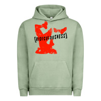 Pigment Oil Green ridiculousness Urban Hoodie - artisFamous