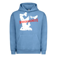 Pigment Pebble Blue ridiculousness Urban Hoodie - artisFamous