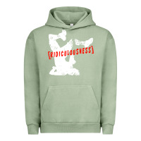 Pigment Oil Green ridiculousness Urban Hoodie - artisFamous
