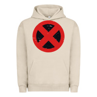 Pigment French Oak xmen symbol Urban Hoodie - artisFamous