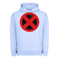 Pigment Grape Ice xmen symbol Urban Hoodie - artisFamous