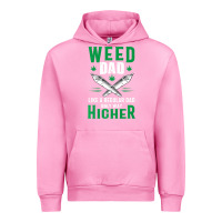 Fuchsia Pink weed dad le.ga.li.ze ma.riju.a.na pot weed gift   t shirt Urban Hoodie - artisFamous