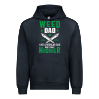 Navy weed dad le.ga.li.ze ma.riju.a.na pot weed gift   t shirt Urban Hoodie - artisFamous