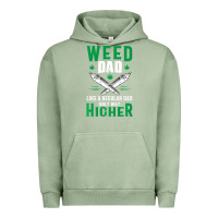 Pigment Oil Green weed dad le.ga.li.ze ma.riju.a.na pot weed gift   t shirt Urban Hoodie - artisFamous