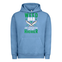 Pigment Pebble Blue weed dad le.ga.li.ze ma.riju.a.na pot weed gift   t shirt Urban Hoodie - artisFamous
