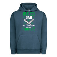 Pigment Midnight Navy weed dad le.ga.li.ze ma.riju.a.na pot weed gift   t shirt Urban Hoodie - artisFamous