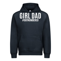 Navy Girl Dad Urban Hoodie - artisFamous