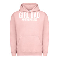 Pigment Salmon Girl Dad Urban Hoodie - artisFamous