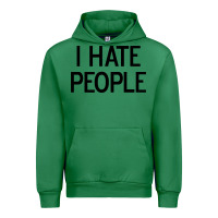Emerald i hate people Urban Hoodie - artisFamous
