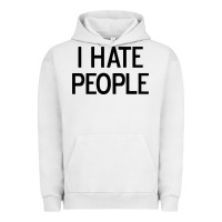 Pigment Lunar Rock i hate people Urban Hoodie - artisFamous