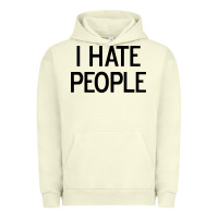 Pigment Pistachio i hate people Urban Hoodie - artisFamous