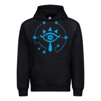 Black zel.da br.ea.th of the w.i.l.d she.i.k.ah eye lo. t shirt Urban Hoodie - artisFamous