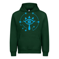 Forest Green zel.da br.ea.th of the w.i.l.d she.i.k.ah eye lo. t shirt Urban Hoodie - artisFamous