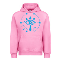 Fuchsia Pink zel.da br.ea.th of the w.i.l.d she.i.k.ah eye lo. t shirt Urban Hoodie - artisFamous