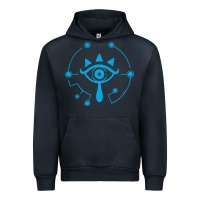Navy zel.da br.ea.th of the w.i.l.d she.i.k.ah eye lo. t shirt Urban Hoodie - artisFamous