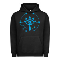 Pigment Black zel.da br.ea.th of the w.i.l.d she.i.k.ah eye lo. t shirt Urban Hoodie - artisFamous