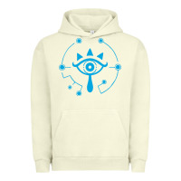 Pigment Pistachio zel.da br.ea.th of the w.i.l.d she.i.k.ah eye lo. t shirt Urban Hoodie - artisFamous
