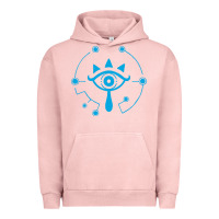 Pigment Salmon zel.da br.ea.th of the w.i.l.d she.i.k.ah eye lo. t shirt Urban Hoodie - artisFamous