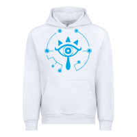 White zel.da br.ea.th of the w.i.l.d she.i.k.ah eye lo. t shirt Urban Hoodie - artisFamous