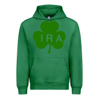 Emerald ira irish lucky shamrock st patrick's day Urban Hoodie - artisFamous