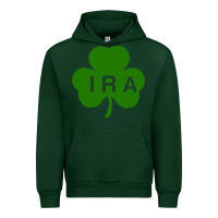 Forest Green ira irish lucky shamrock st patrick's day Urban Hoodie - artisFamous