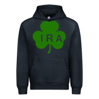 Navy ira irish lucky shamrock st patrick's day Urban Hoodie - artisFamous