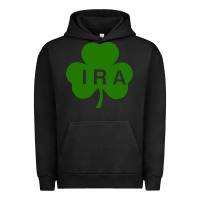 Pigment Black ira irish lucky shamrock st patrick's day Urban Hoodie - artisFamous