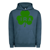 Pigment Midnight Navy ira irish lucky shamrock st patrick's day Urban Hoodie - artisFamous