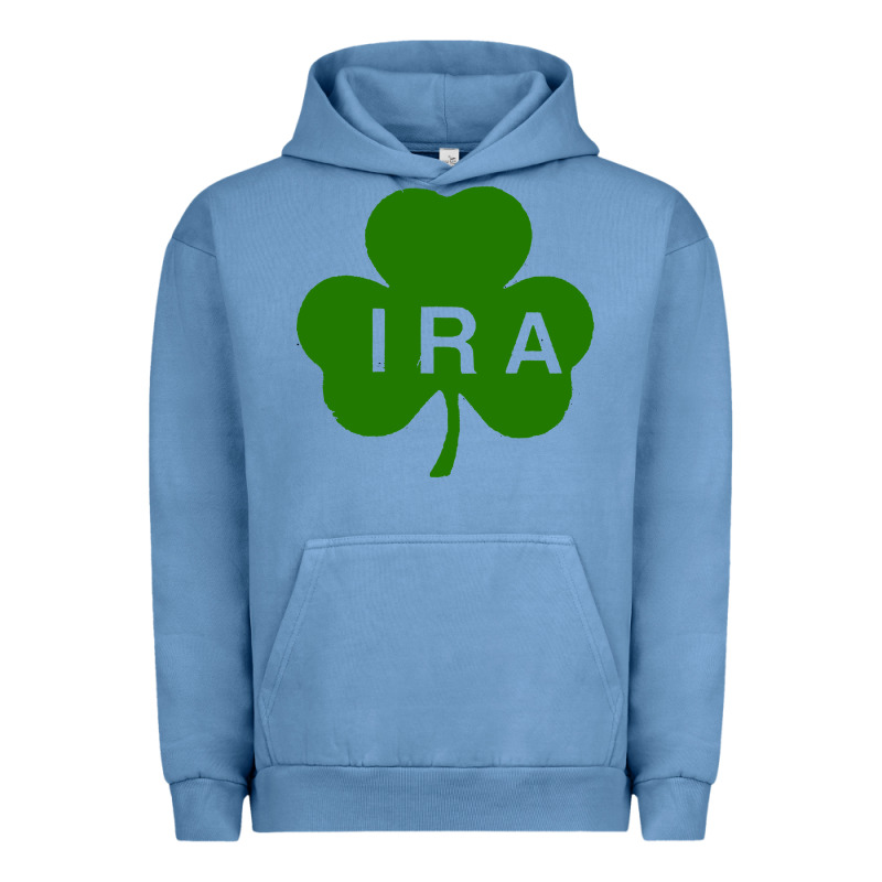 Ira Irish Lucky Shamrock St Patrick's Day Urban Hoodie by artisFamous | Teevron
