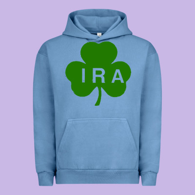 Ira Irish Lucky Shamrock St Patrick's Day Urban Hoodie Designed By Artisfamous