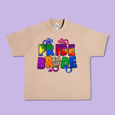 Pride Bride Urban Heavy Tee Designed By Fadigitalartstudio