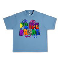 Pebble Blue Pride bride Urban Heavy Tee - FaDigitalArtStudio