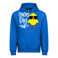 Cobalt kids chick dig me Urban Hoodie - artisFamous