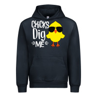 Navy kids chick dig me Urban Hoodie - artisFamous