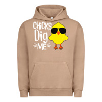 Pigment Burro kids chick dig me Urban Hoodie - artisFamous