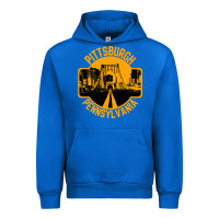 Cobalt pittsburgh pennsylvania Urban Hoodie - artisFamous