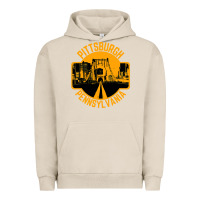 Pigment French Oak pittsburgh pennsylvania Urban Hoodie - artisFamous