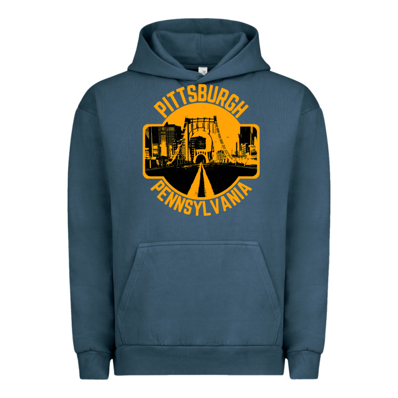 Pittsburgh Pennsylvania Urban Hoodie by artisFamous | Teevron