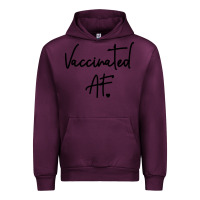 Mauve Wine pro vaccination Urban Hoodie - artisFamous