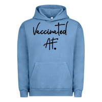 Pigment Pebble Blue pro vaccination Urban Hoodie - artisFamous