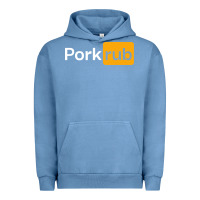 Pigment Pebble Blue pork rub Urban Hoodie - artisFamous