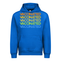 Cobalt vaccinated retro Urban Hoodie - artisFamous