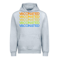 Heather Grey vaccinated retro Urban Hoodie - artisFamous
