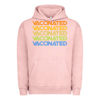 Pigment Salmon vaccinated retro Urban Hoodie - artisFamous