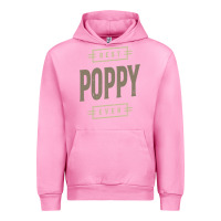 Fuchsia Pink Mens Best Poppy Ever | Poppy Gift Urban Hoodie - artisFamous