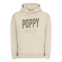 Pigment French Oak Mens Best Poppy Ever | Poppy Gift Urban Hoodie - artisFamous