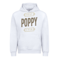 White Mens Best Poppy Ever | Poppy Gift Urban Hoodie - artisFamous