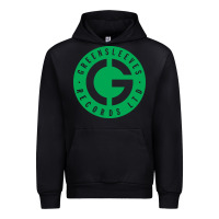 Black Greensleeves Records Urban Hoodie - artisFamous